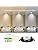 ALUSSO 6W LED Dimmable Downlights - IP44 Slim Recessed Spotlights, Black
