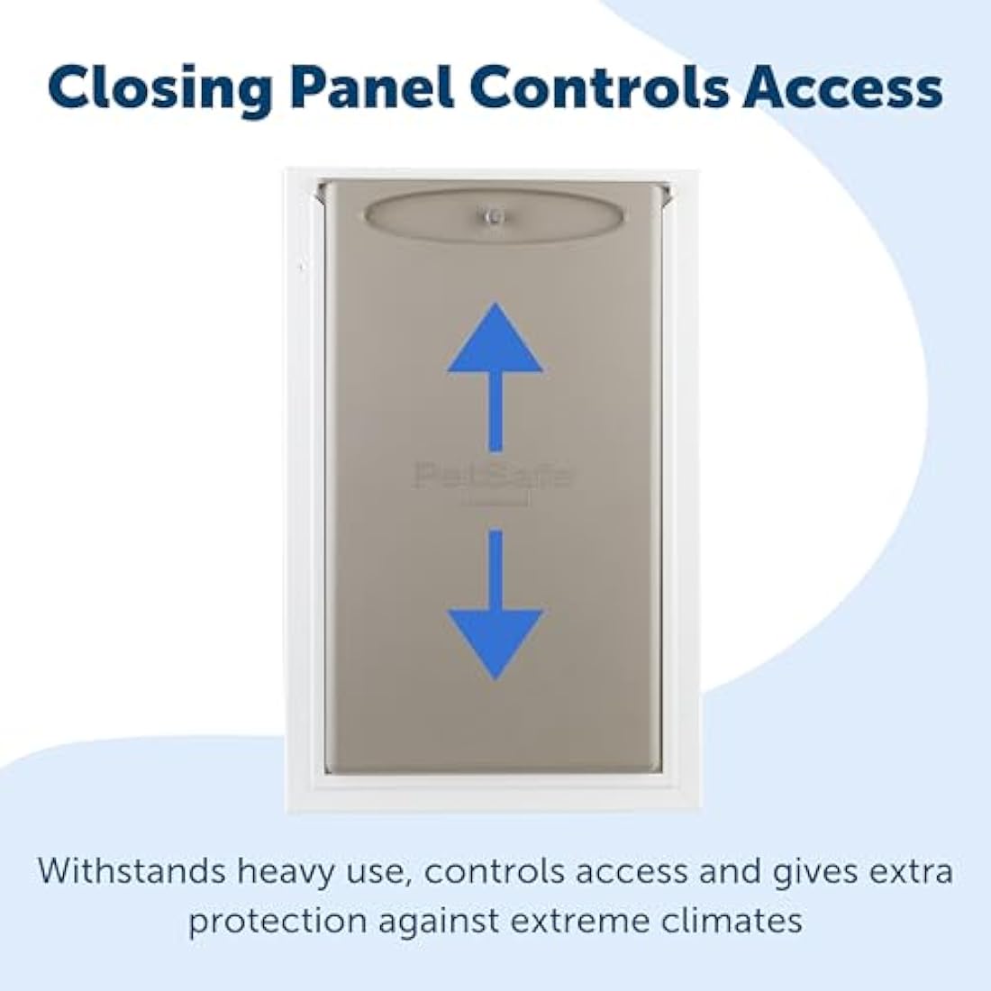 PetSafe Extreme Weather Insulated Pet Door – Durable Aluminium, Medium