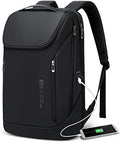 BANGE Business Smart Laptop Backpack | Waterproof 15.6 Inch with USB Port