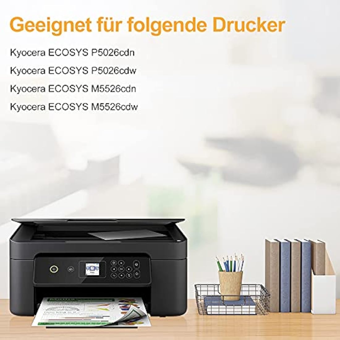 LeciRoba TK-5240 Toner Cartridges 4-Pack for Kyocera Ecosys P5026 M5526