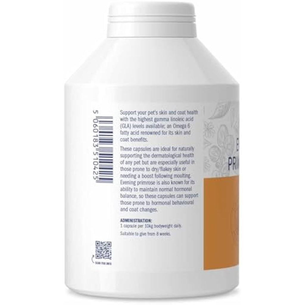 Dorwest Herbs Evening Primrose Oil for Dogs & Cats - 500 Capsules