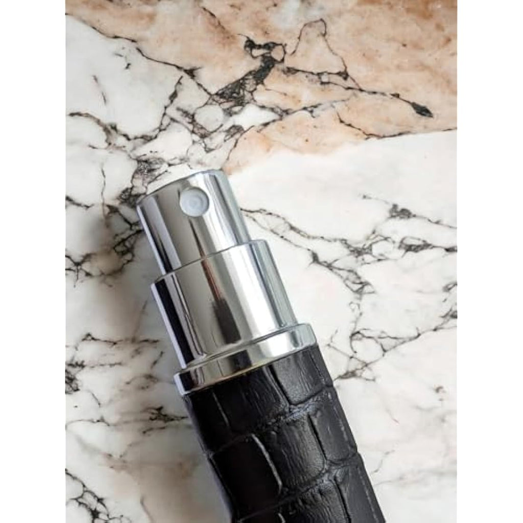 10ml Refillable Perfume Atomizer – Faux Croc Travel Case