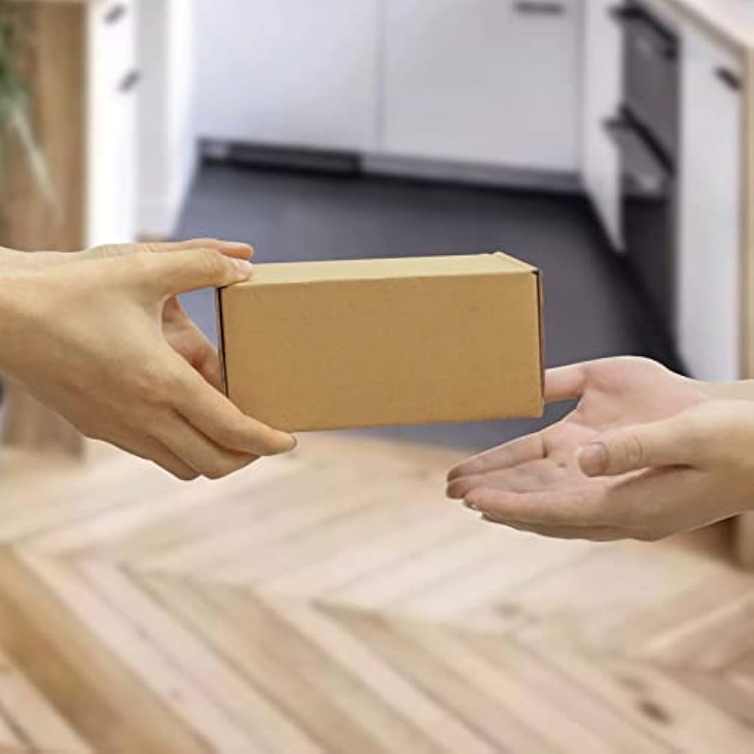 HORLIMER 25 Pack Shipping Boxes | 6x4x3 Brown Corrugated Mailer Boxes