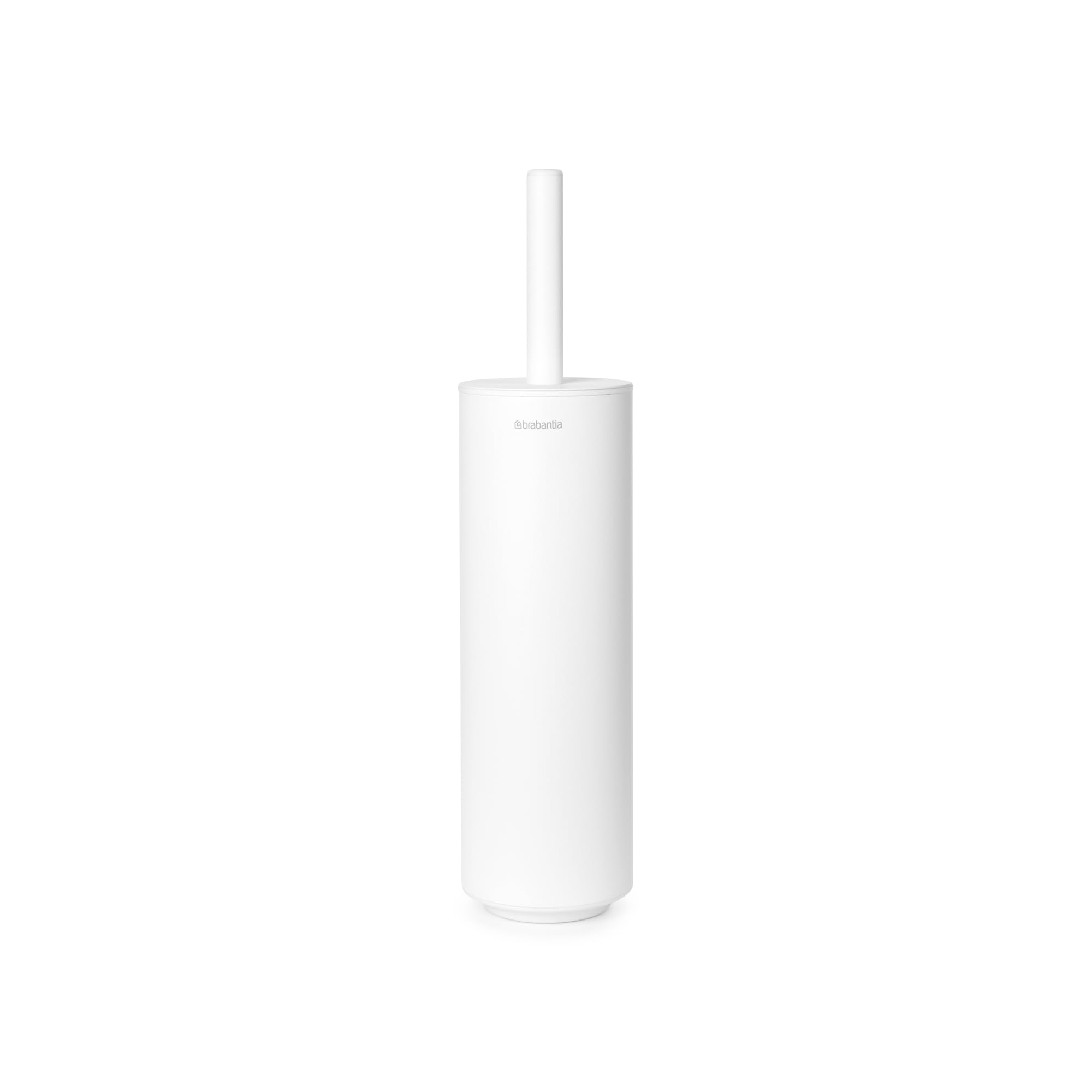 Brabantia MindSet Toilet Brush and Holder – Silicone – Fresh White