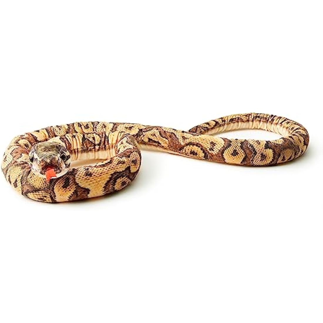 Zappi Co Burmese Python Plush Snake Toy - 180cm Soft Stuffed Safari Animal