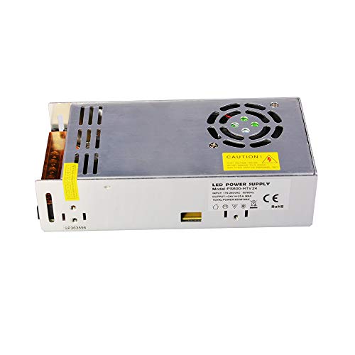 Dapenk 24V 600W LED Driver Power Supply – Aluminum Transformer PS600-24V