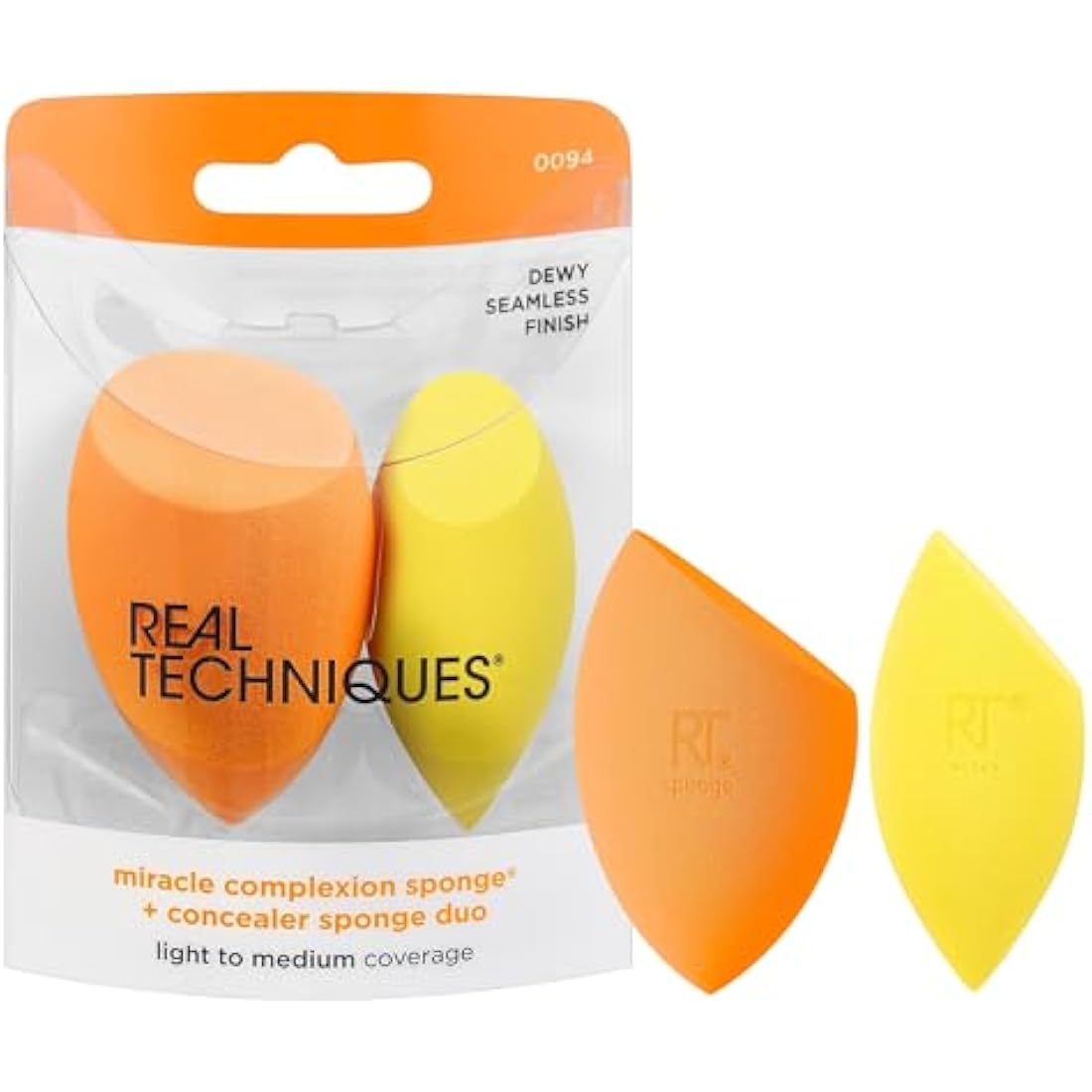 Real Techniques Miracle Complexion & Concealer Sponge Duo - 2 Count