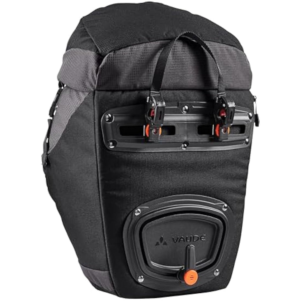 VAUDE Front Bike Bag Set – 16L Waterproof Panniers with QMR 2.0