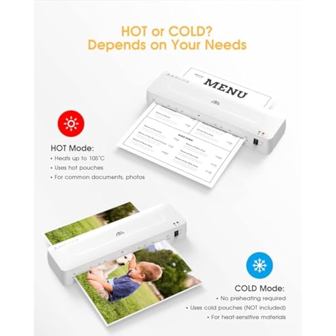 Jolof Store A3 Laminator Machine – Thermal & Cold Kit with Paper Trimmer