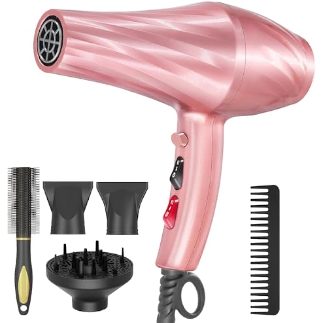 Jooayou 3000W Ionic Hair Dryer | Professional Blow Dryer with Diffuser