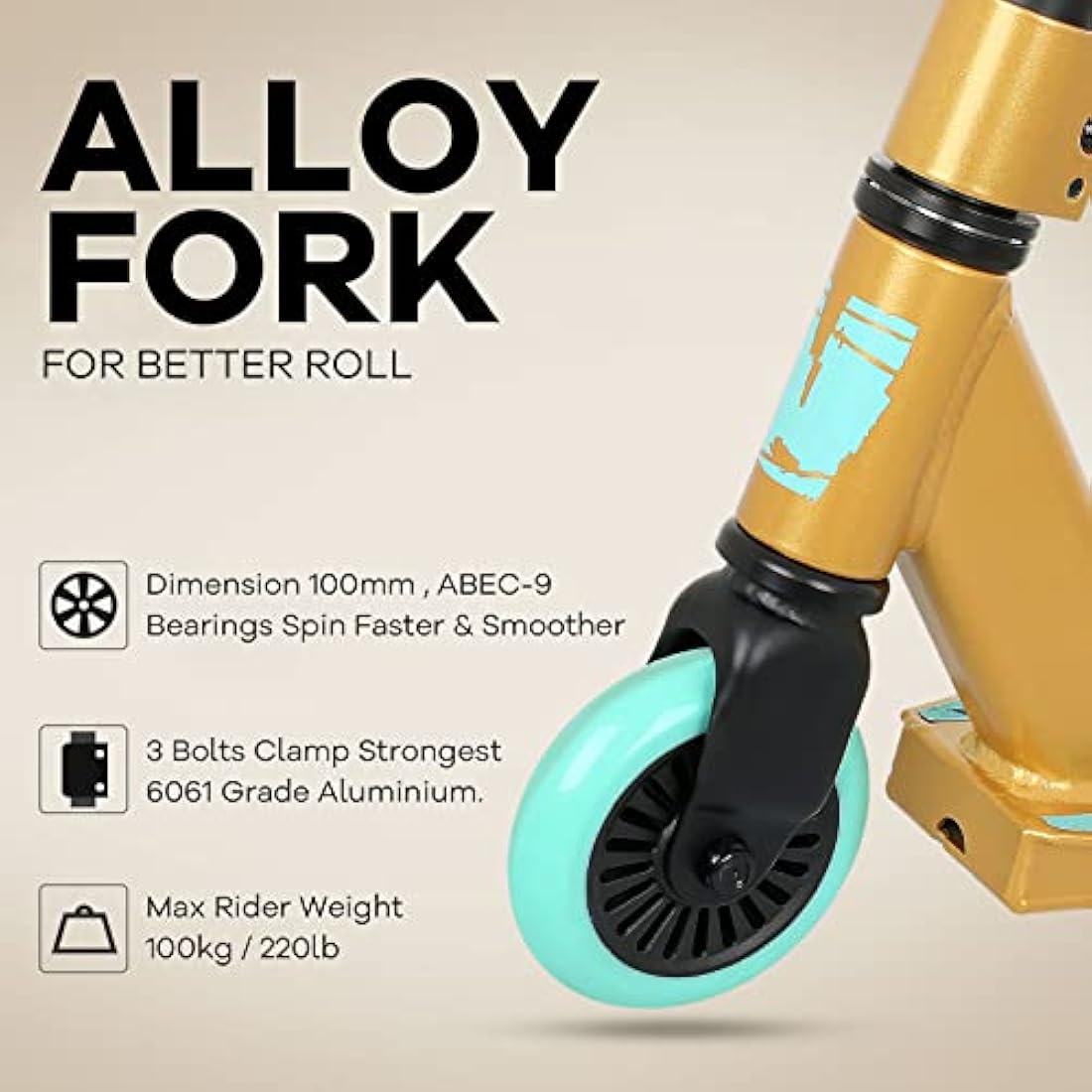Joycruise Stunt Scooter – Foldable Freestyle Trick Scooter for Kids
