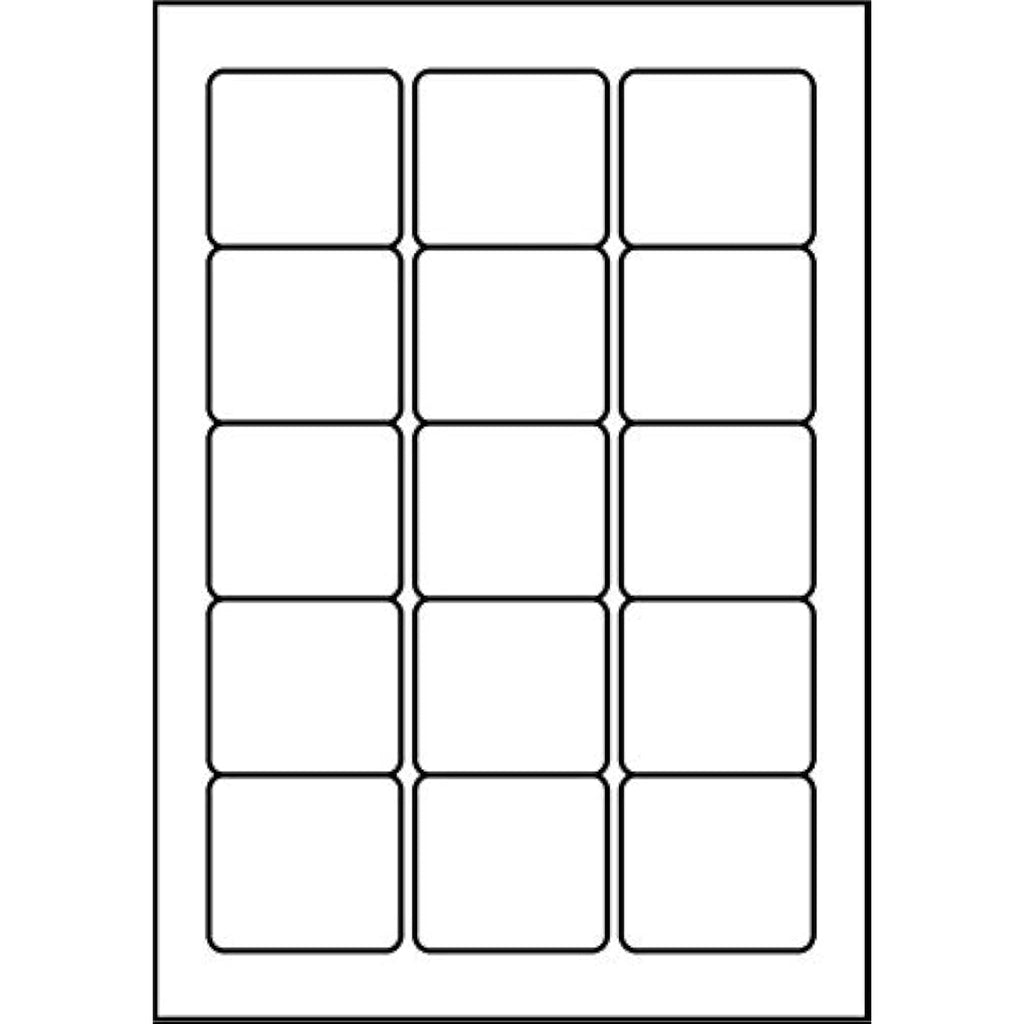 A4 Self Adhesive Address Labels | 15 Per Sheet | 100 Sheets
