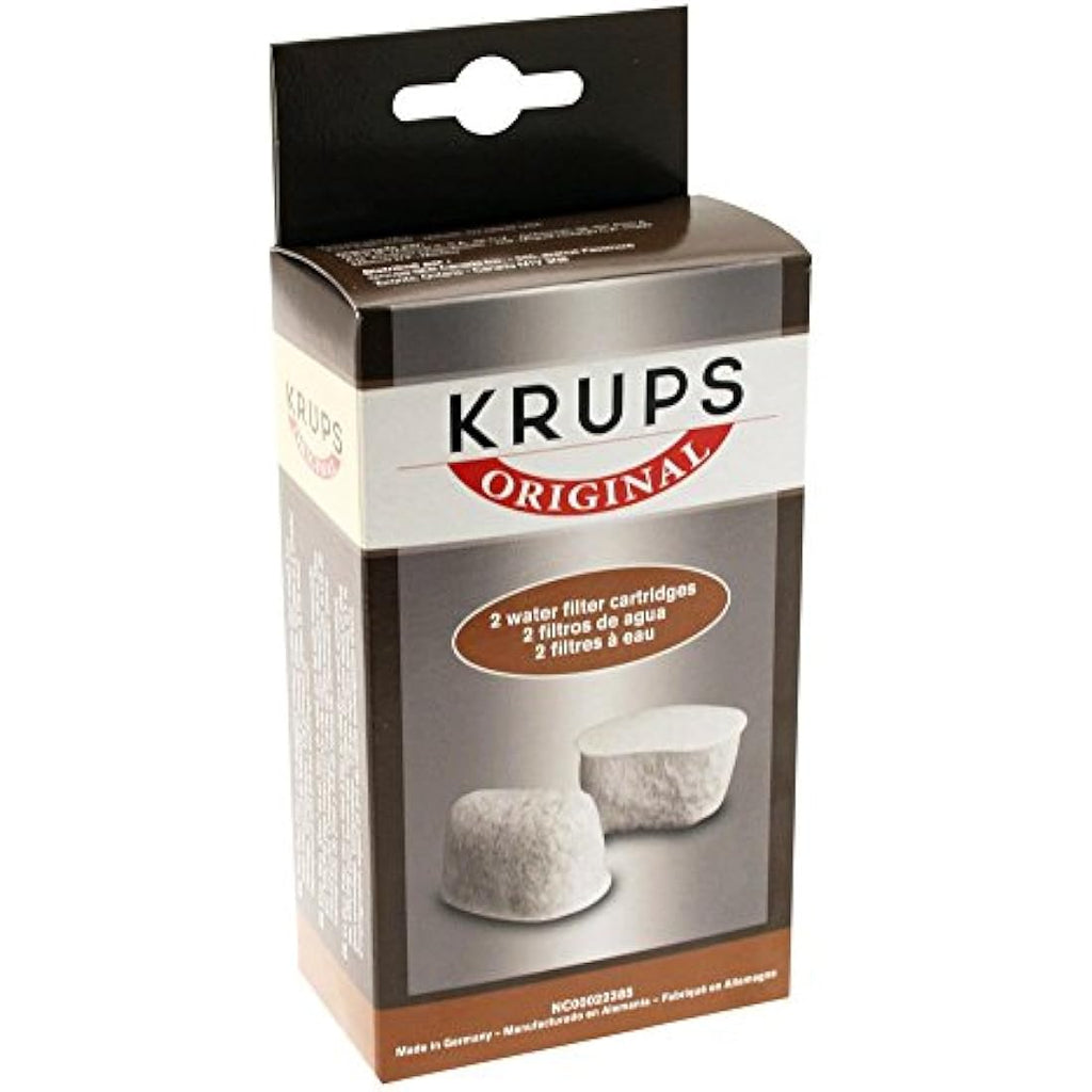 Krups Charcoal Water Filter Replacement for FMF/FME Coffee Makers, 2-Pack