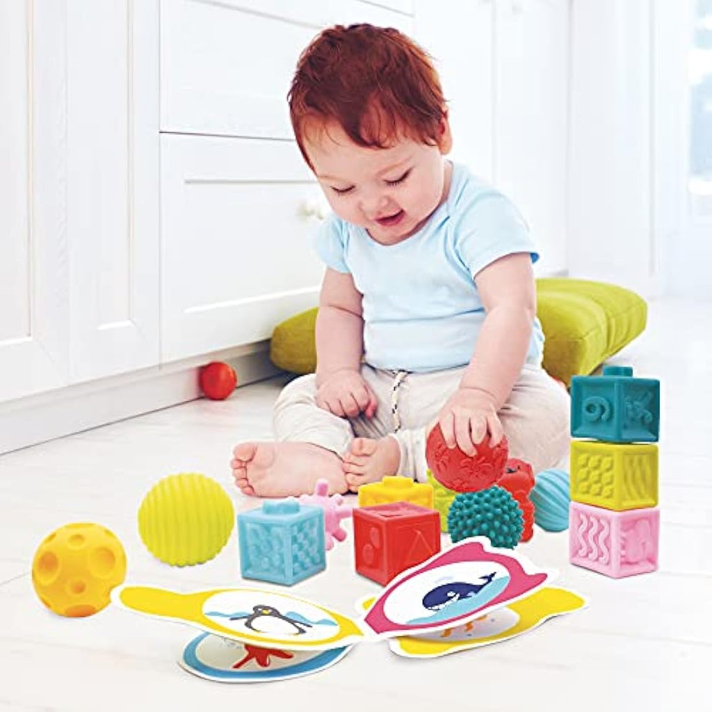 LUDI Spring Learning Box – Baby and Toddler Playpen for Motor Skills