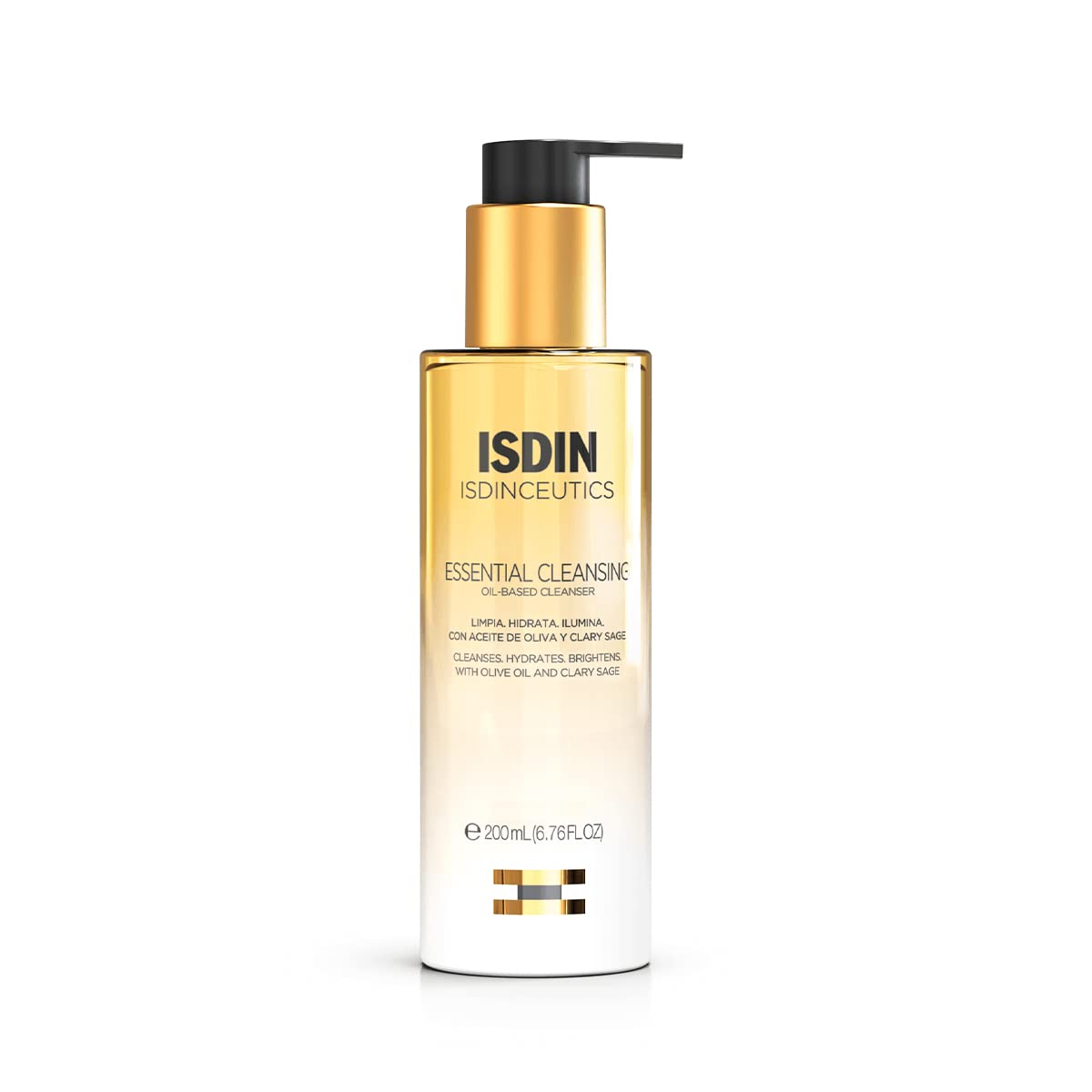 ISDIN Isdinceutics Essential Cleansing Oil - Face Makeup Remover 200ml