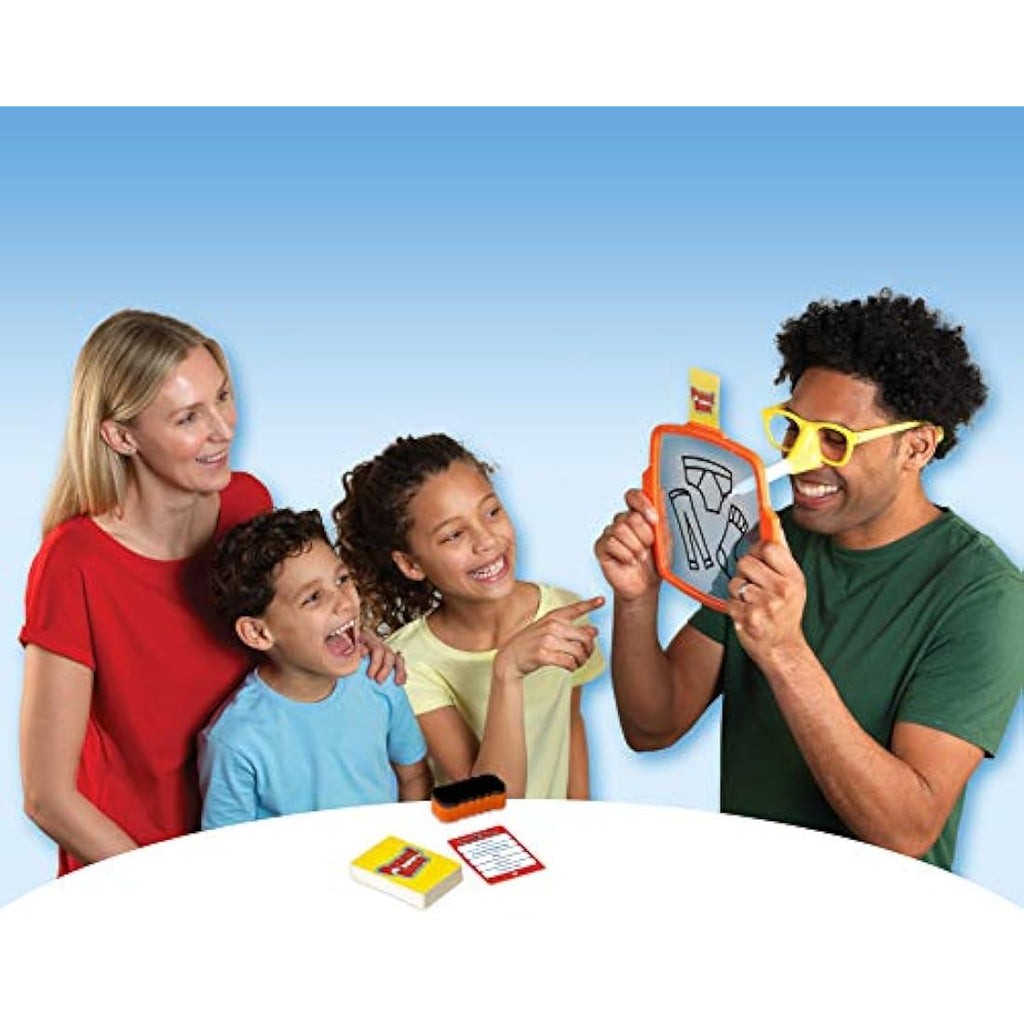 Ideal Pencil Nose Drawing Game – Family Party Board Game for Ages 8+