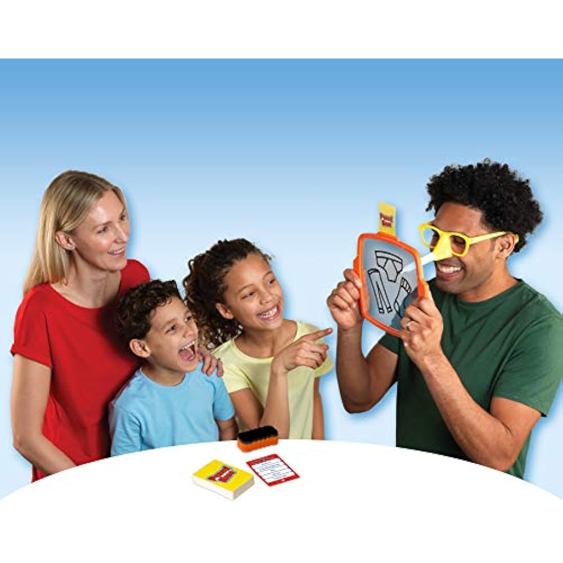Ideal Pencil Nose Drawing Game – Family Party Board Game for Ages 8+