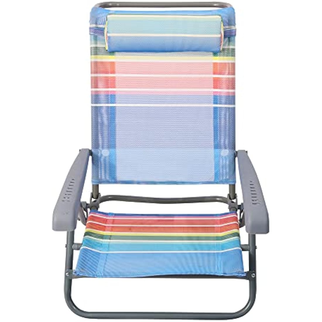 Beach Folding Chair – 7-Position Adjustable Lounger