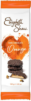 Elizabeth Shaw Dark Chocolate Orange & Caramel Biscuits - 10 x 140g