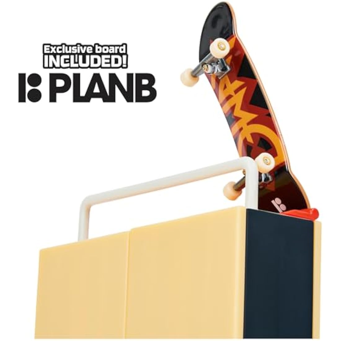 Tech Deck Big Vert Wall X-Connect Park Creator Ramp Set with Fingerboard