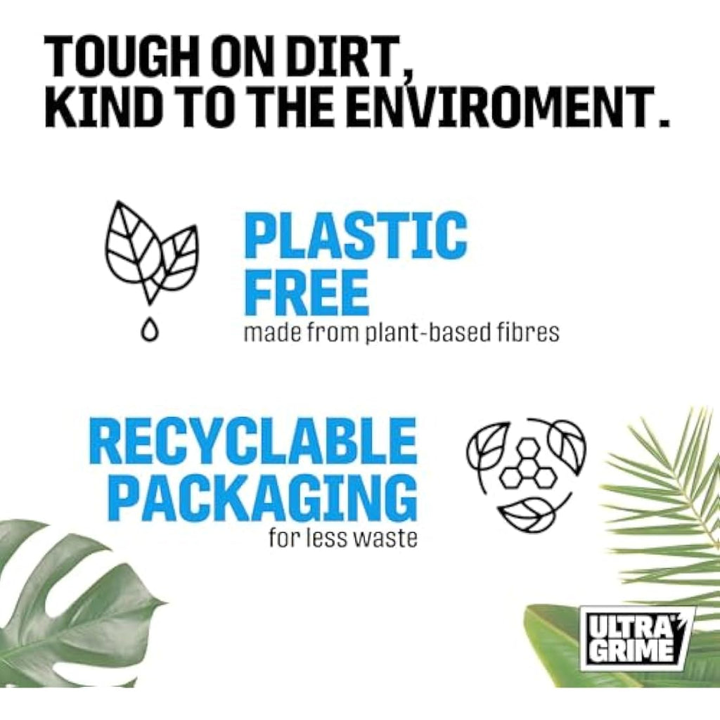 UltraGrime XXL Biodegradable Multi-Purpose Wipes | Pomelo Scent – 80pk