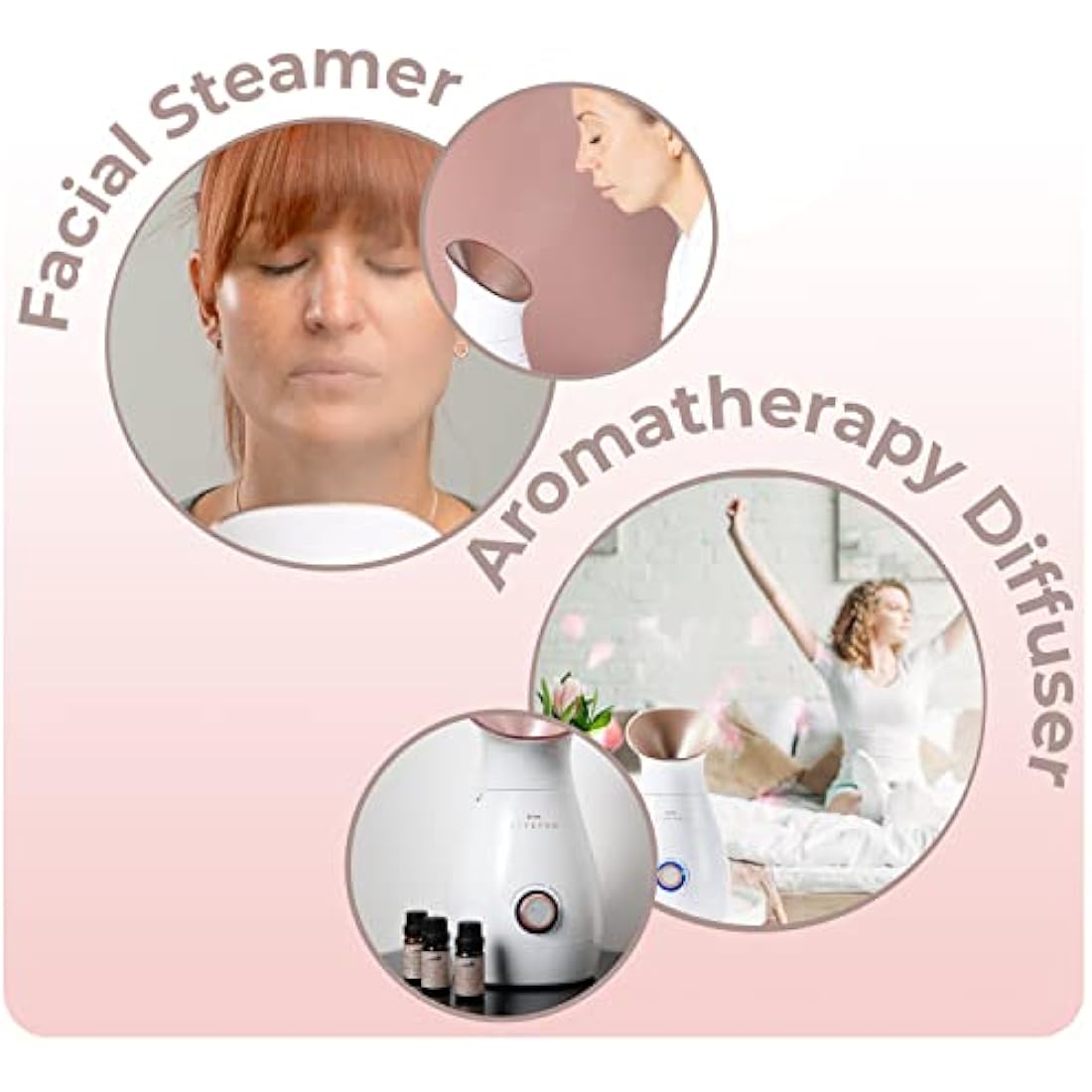 STYLPRO 4-in-1 Facial Steamer | Ionic Mist Humidifier & Towel Warmer