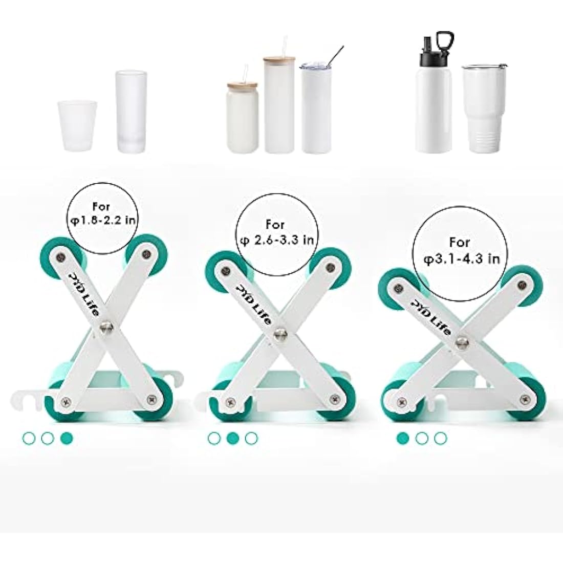 PYD Life Tumbler Cradle for Vinyl Application | Adjustable Cup Holder