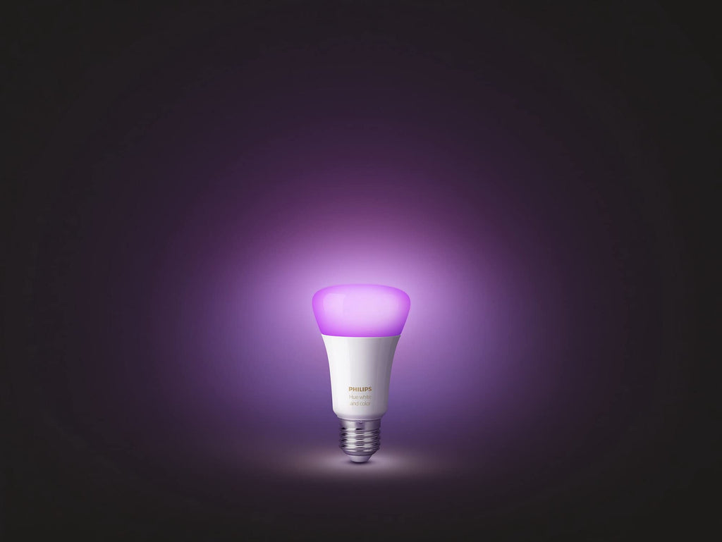 Philips Hue White & Colour Ambiance E27 Smart LED Bulb 2-Pack
