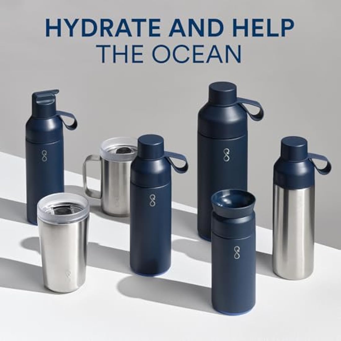 Ocean Bottle – 1L Recycled Stainless Steel Vacuum Insulated Bottle