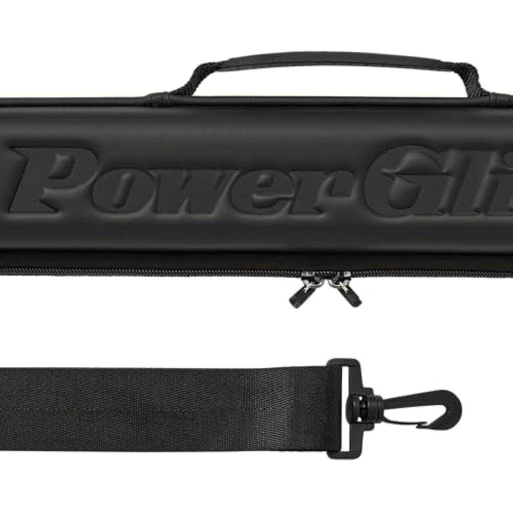 Powerglide 2-Piece Snooker Pool Cue Case | EVA Soft Touch Protective Bag