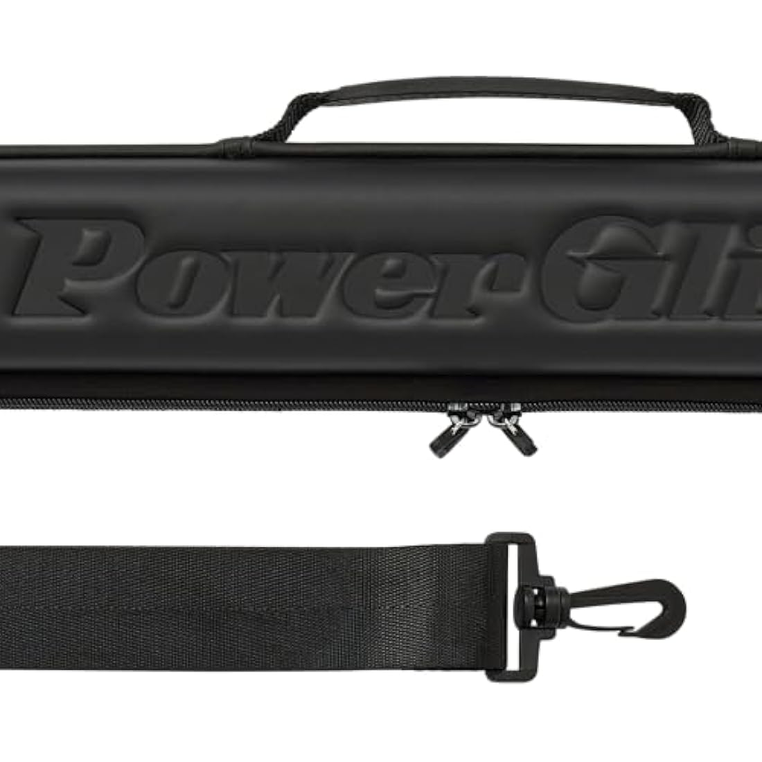 Powerglide 2-Piece Snooker Pool Cue Case | EVA Soft Touch Protective Bag