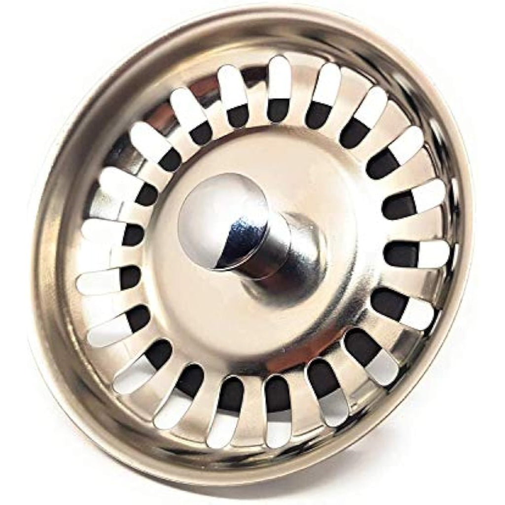 DigitalTech Universal Stainless Steel Sink Strainer and Drain Stopper