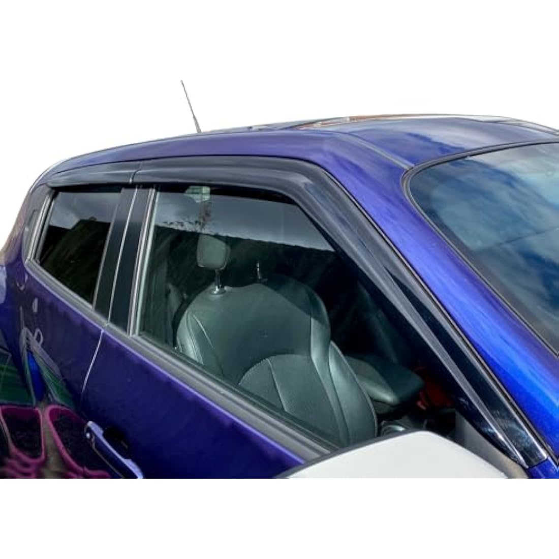 Auto Clover Wind Deflectors for Nissan Juke 2010-2019 | 4-Piece Set