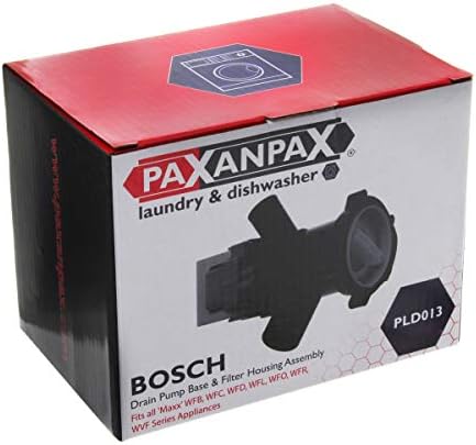 Paxanpax Drain Pump Base & Filter Housing for Bosch Maxx Series, Grey