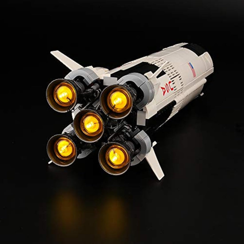Lightailing LED Light Kit for Lego 21309 NASA Apollo Saturn V Model