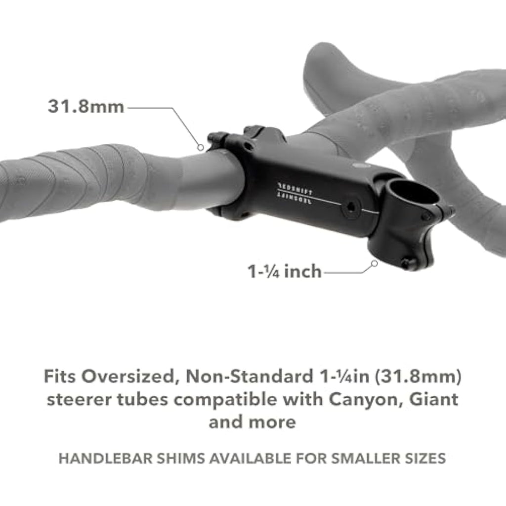 Redshift ShockStop Suspension Stem | 1-1/4 in Steerer for Canyon & Giant