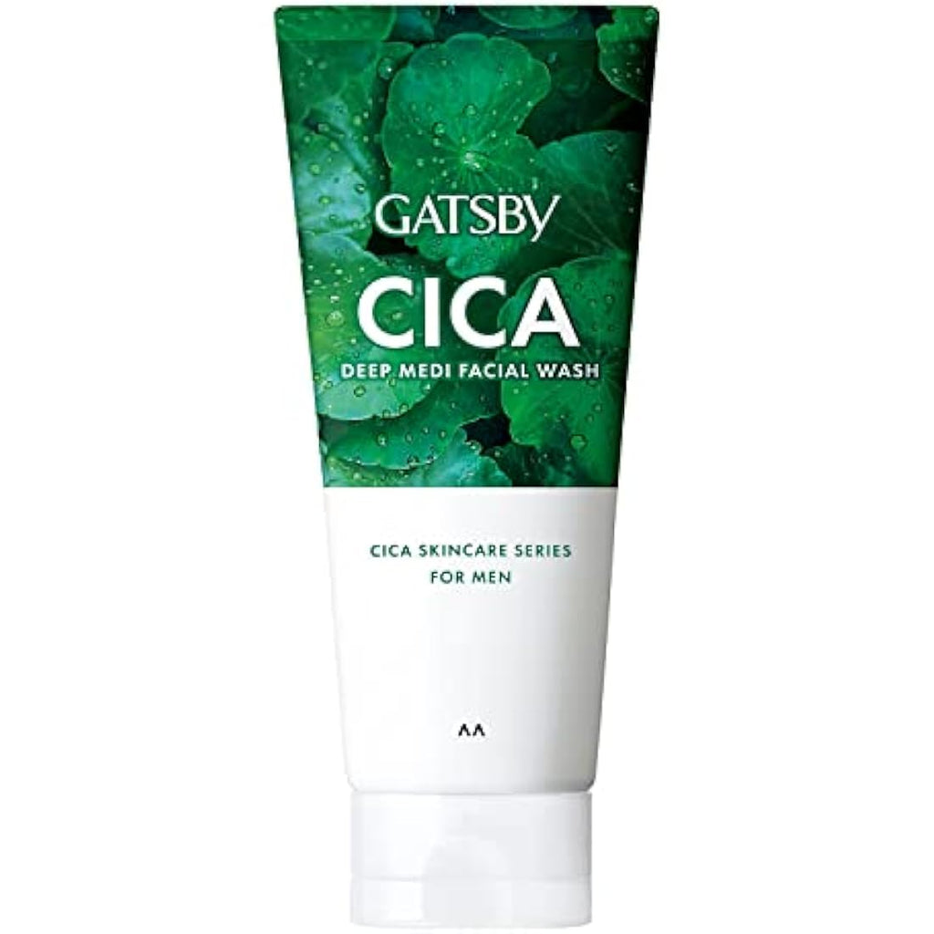 Gatsby Deep Medical CICA Face Wash – Men's Soothing Cleanser, 130g
