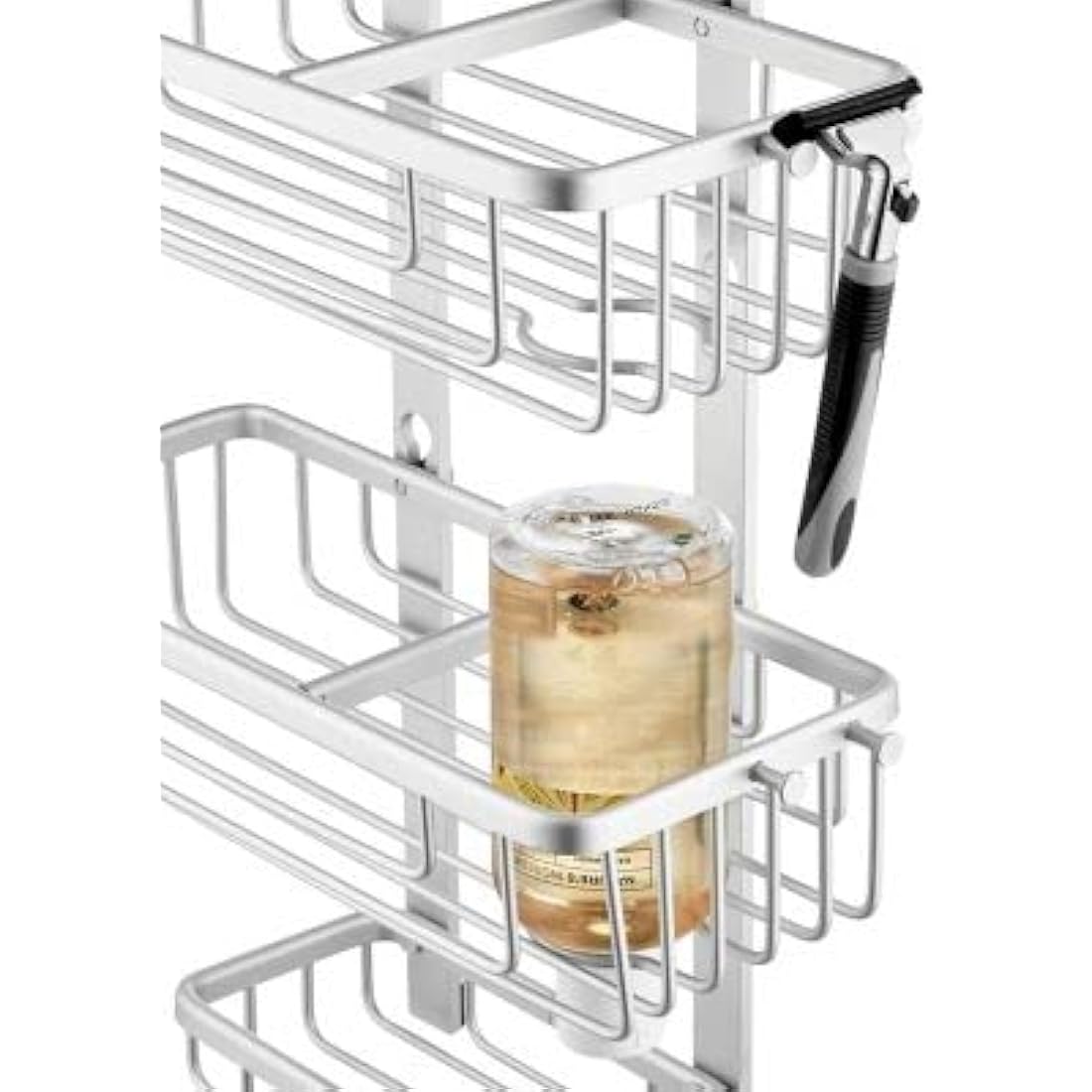 Jolof Store Rustproof Aluminium Adjustable Bath & Shower Caddy