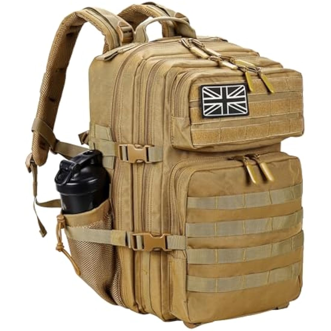 LHI 45L Military Tactical Backpack – Waterproof Molle Assault Rucksack