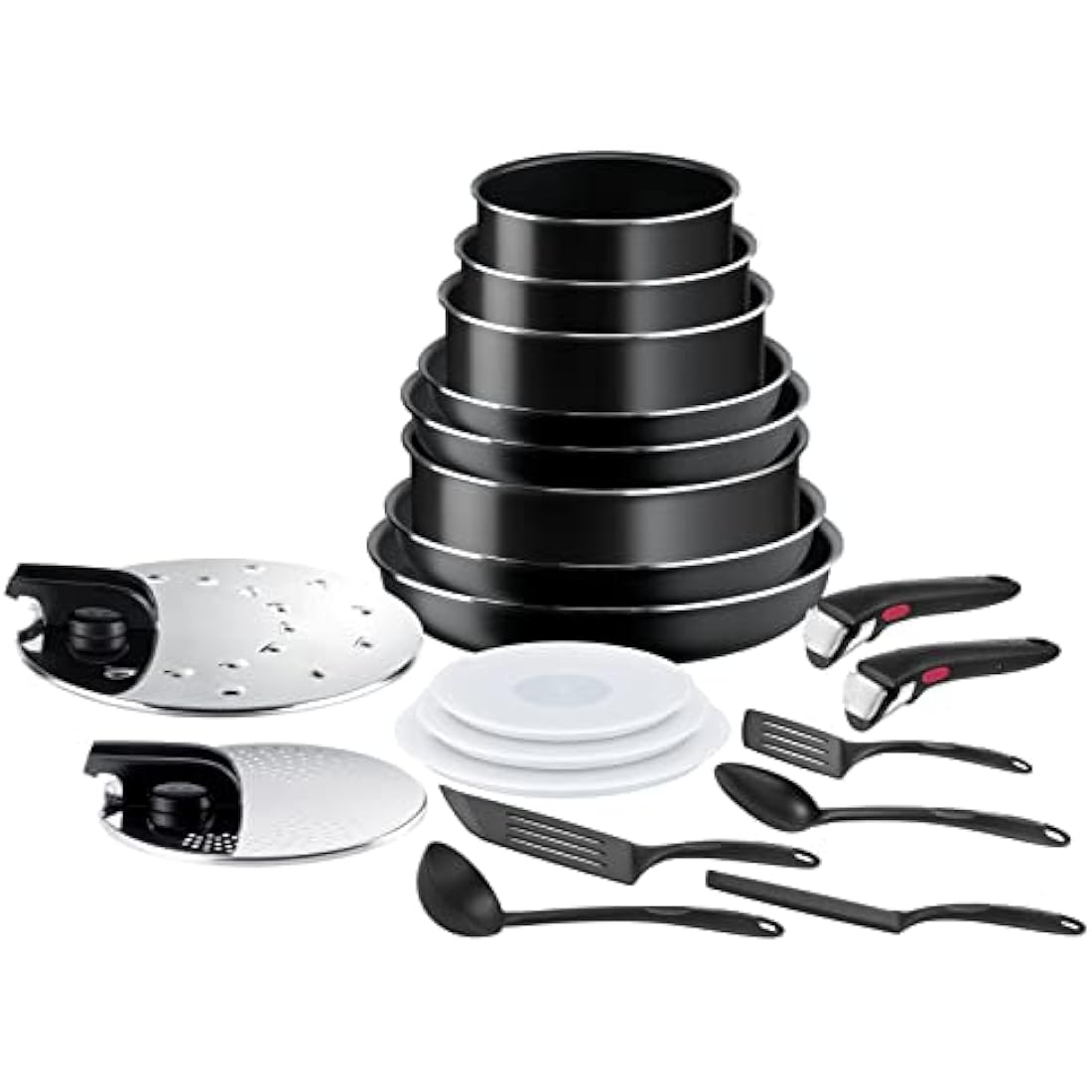 Tefal Ingenio Easy On 20-Piece Non-Stick Stackable Pots and Pans Set