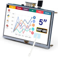 Elecrow 5-Inch Raspberry Pi Touch Screen – 800x480 TFT LCD Mini Monitor