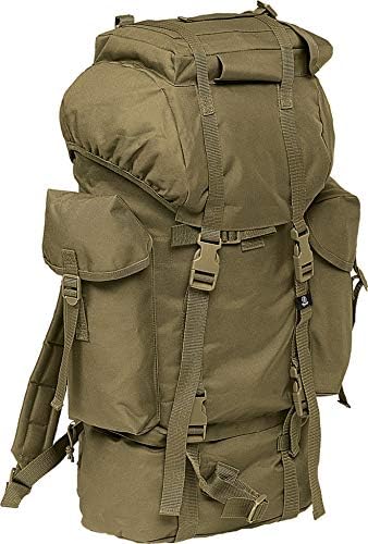 Brandit Men's Durable Nylon Backpack – Outdoor Travel Rucksack