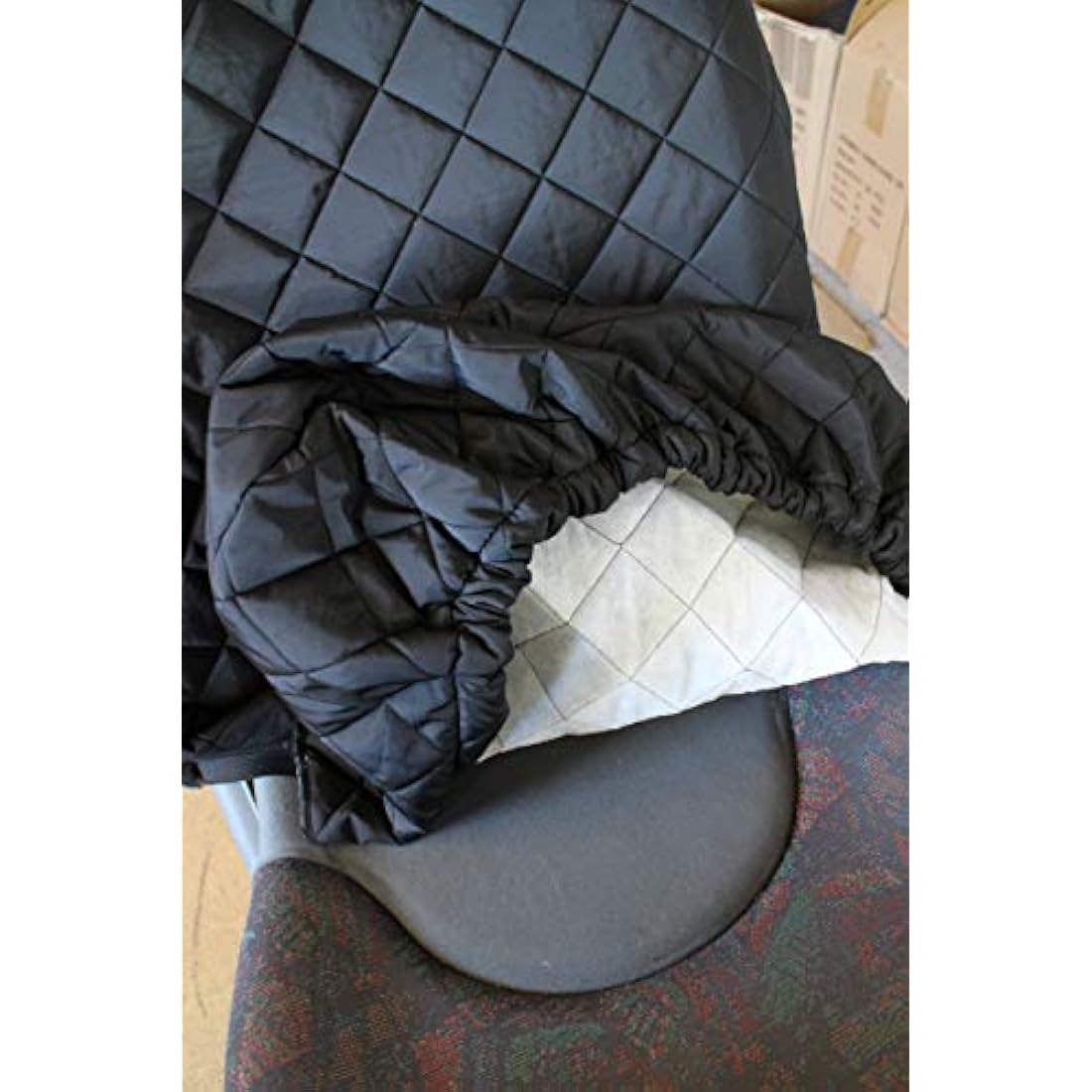 Diamond Quilted Car Seat Covers – Universal Front Pair