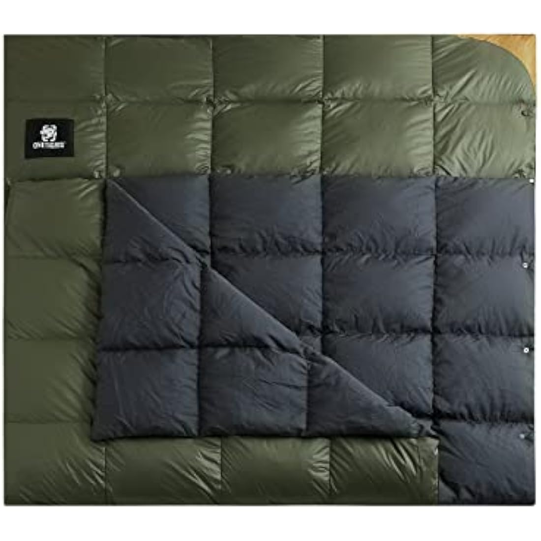 OneTigris Down Camping Blanket | 600 Fill Power Packable Puffy Quilt