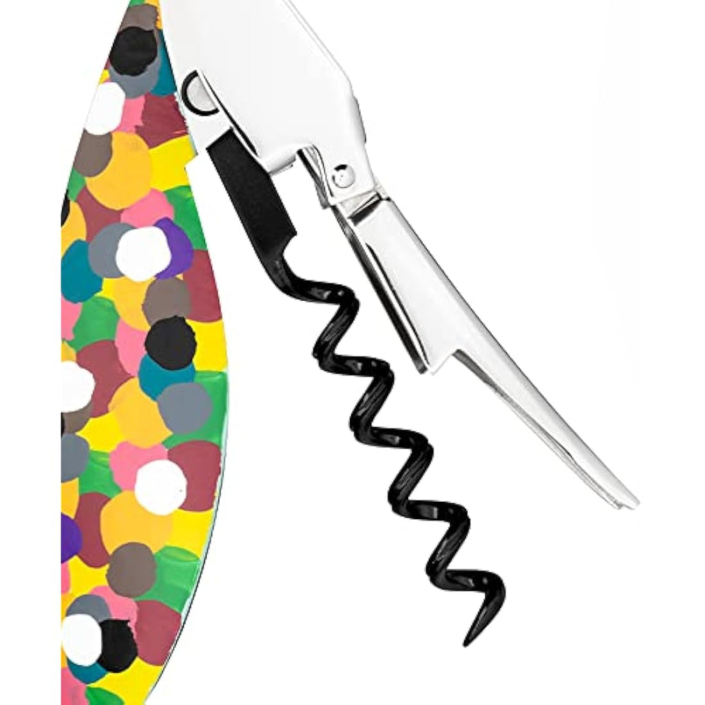 Alessi Parrot Sommelier Corkscrew – Multicolor Cast Aluminium Wine Opener