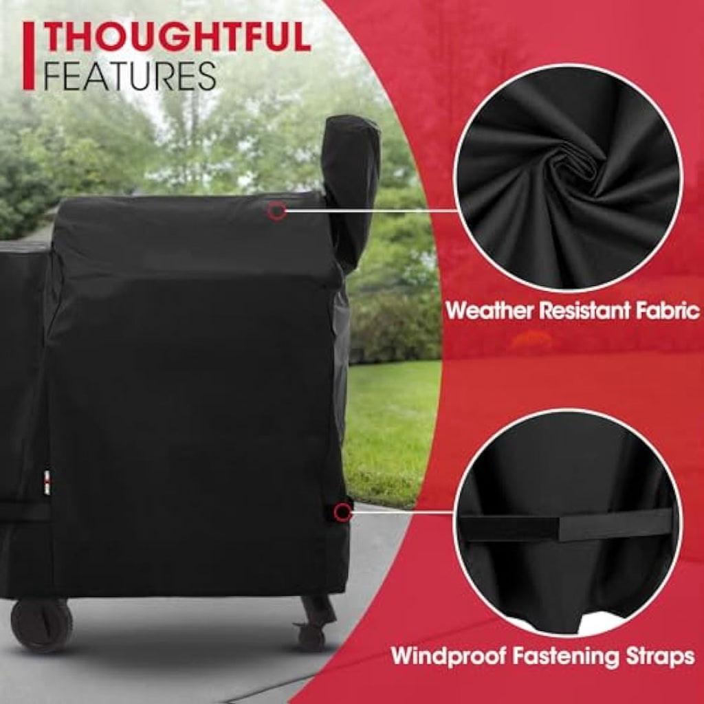 Unicook Waterproof Pellet Grill Cover for Traeger 22 Series – Heavy Duty
