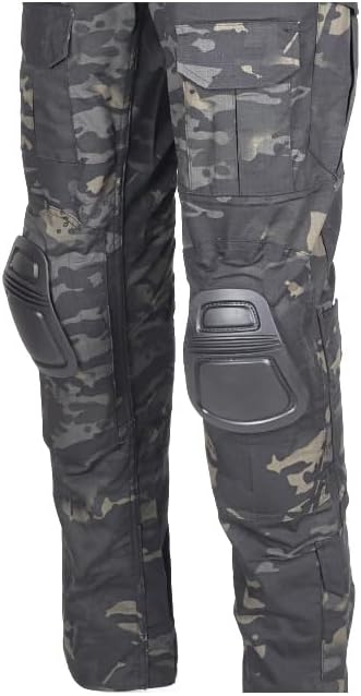 Tactical Military Combat Pants with Knee Pads for Airsoft