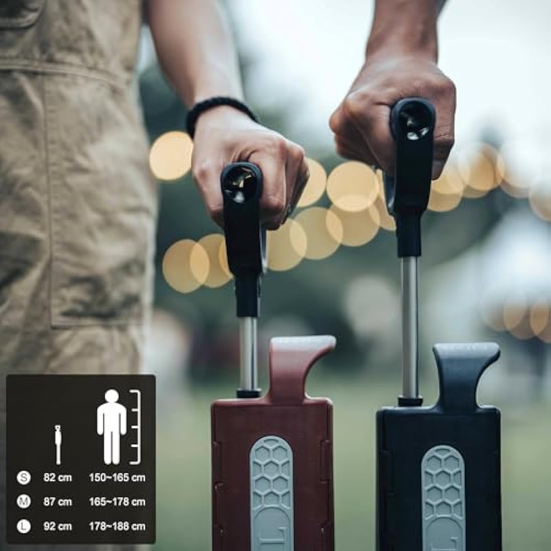Ta-Da Chair Series 2 | Lightweight Folding Walking Stick with Seat