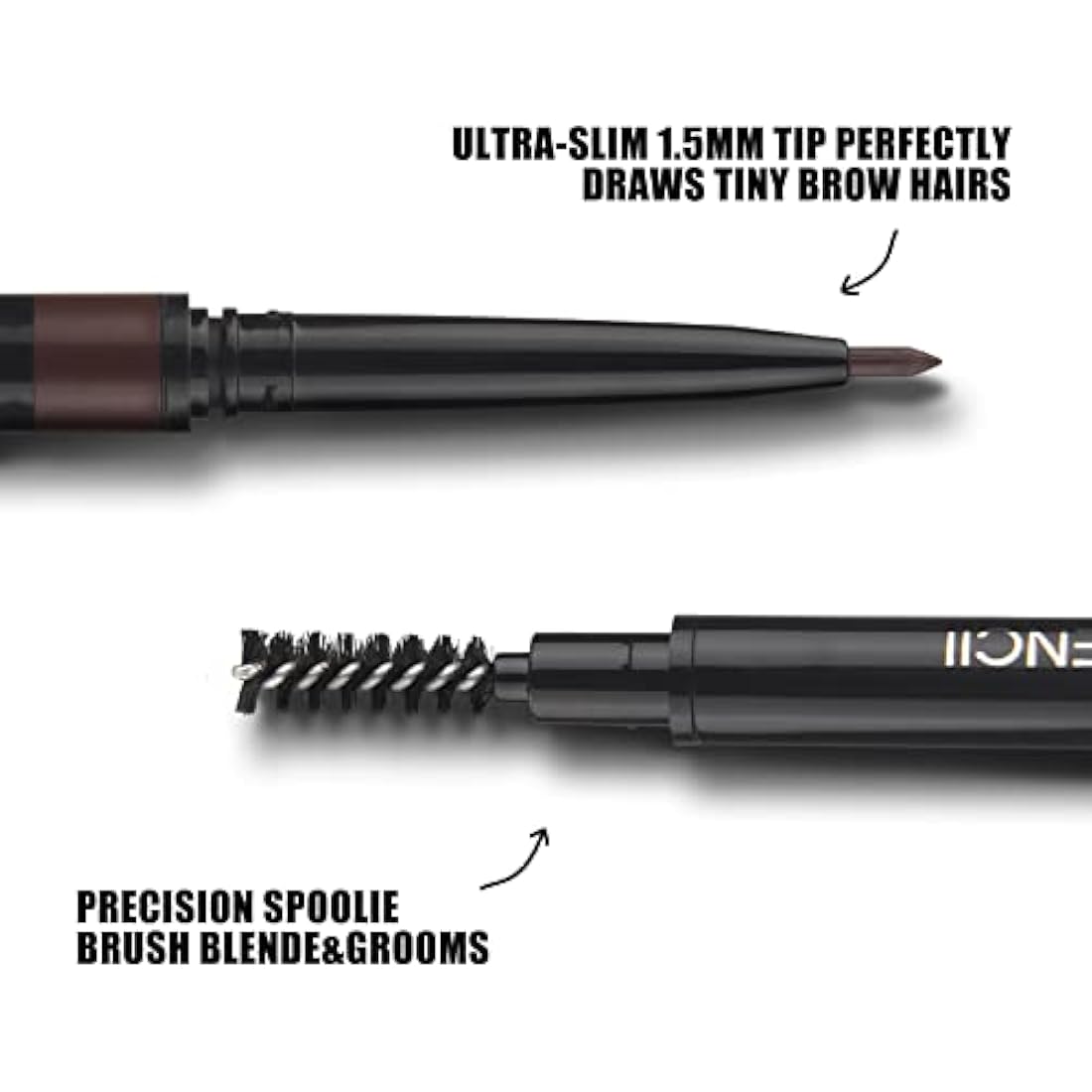 Waterproof Eyebrow Pencil – Long-Lasting 3D Dark Brown