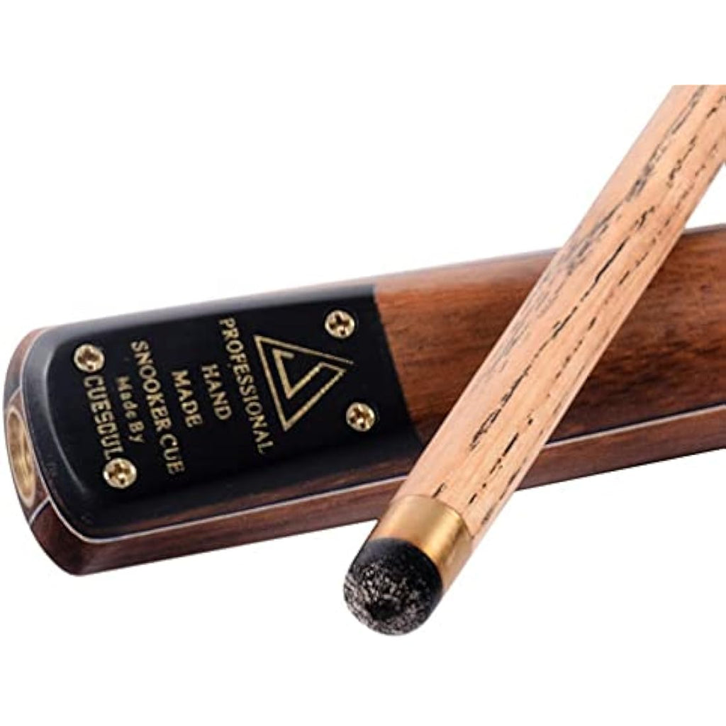 CUESOUL 57" Rosewood 3/4 Snooker Cue Set with Case and Extension